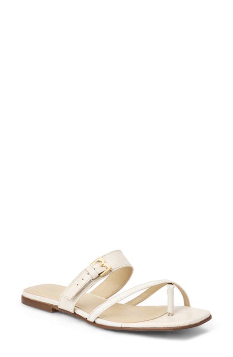 <p>Noela Croc Embossed Slide Sandal (Women)</p>