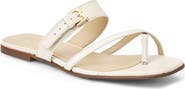 Bruno Magli Noela Croc Embossed Slide Sandal