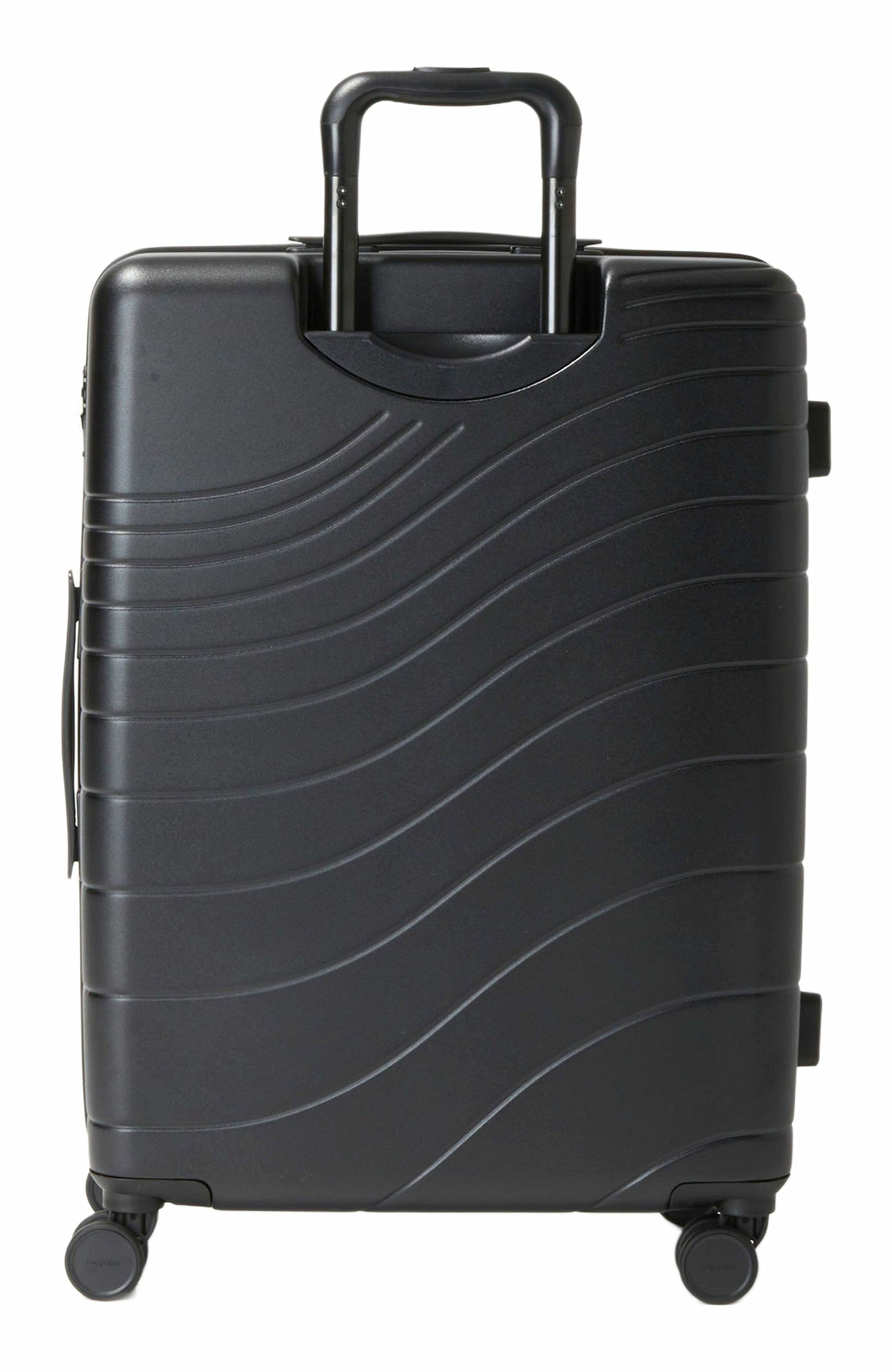 BAGGALLINI Set Wave 26 in. 4 Wheel Hardside Luggage, Alternate, color, Black Hardside