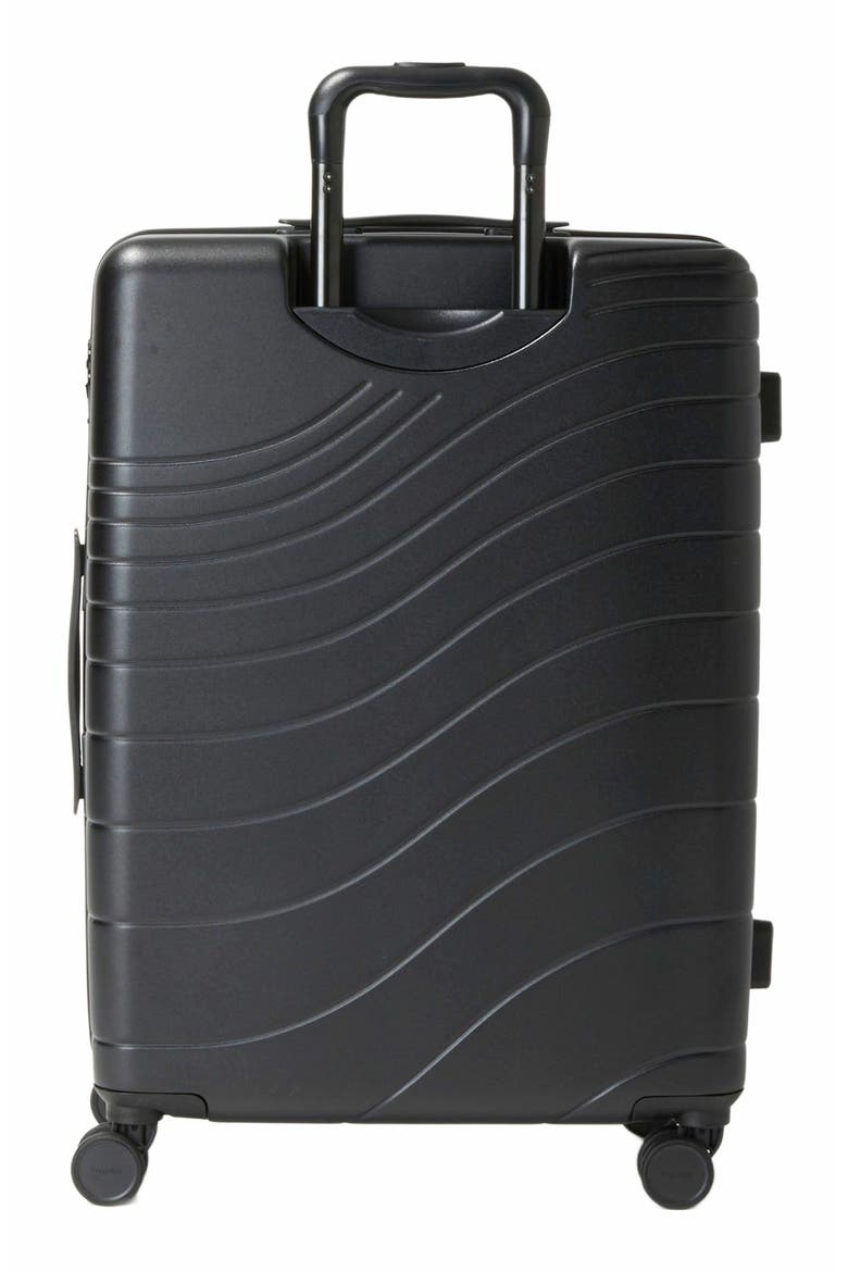 Set Wave 26 in. 4 Wheel Hardside Luggage, Alternate, color, Black Hardside