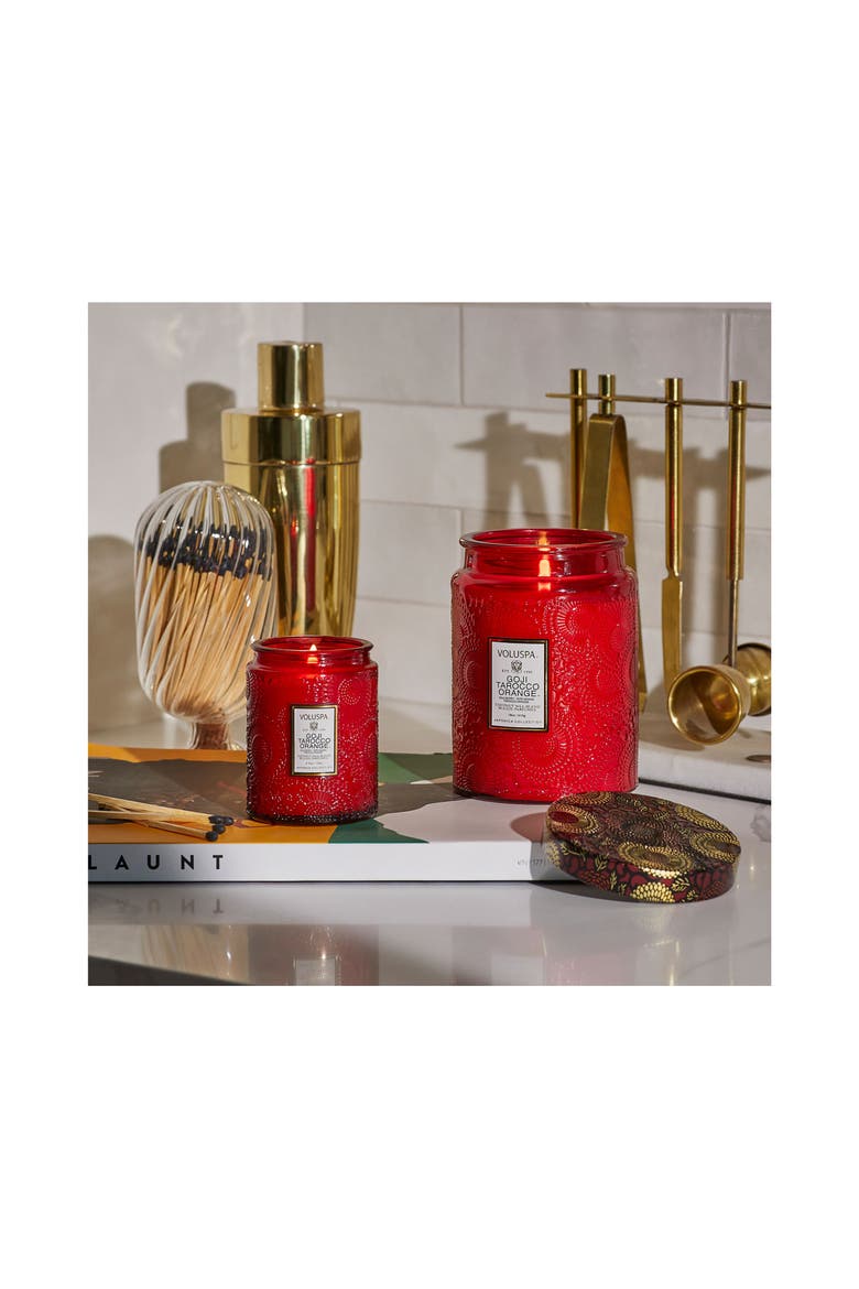 Goji Tarocco Orange Large Jar Candle, Alternate, color, GOJI TAROCCO ORANGE
