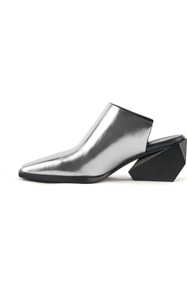 United Nude Ricky Mule Mid, Alternate, color, Silver