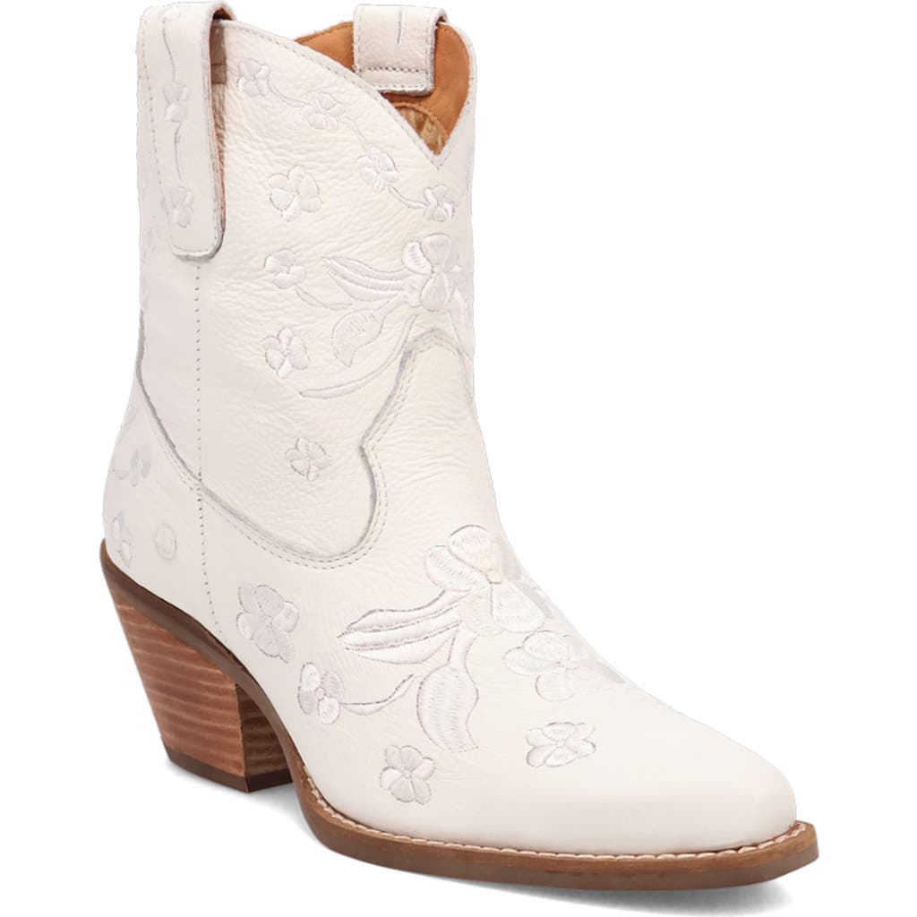 Dingo Sweetheart Western Boot In White
