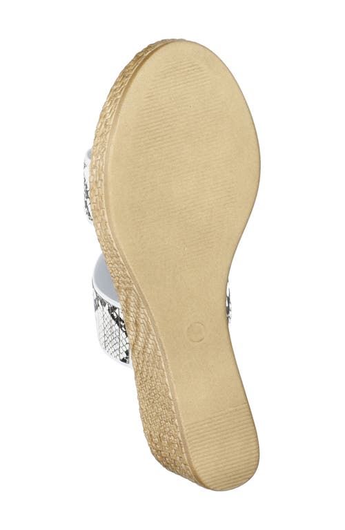 Shop Tuscany By Easy Street® Terina Wedge Slide Sandal