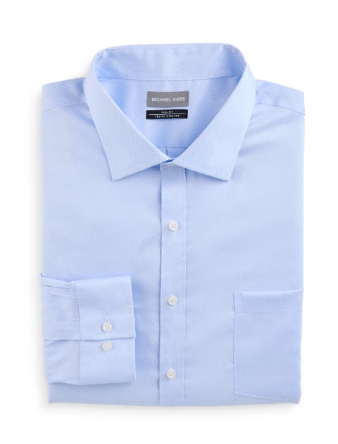 Big & Tall Tonal Print Dress Shirt