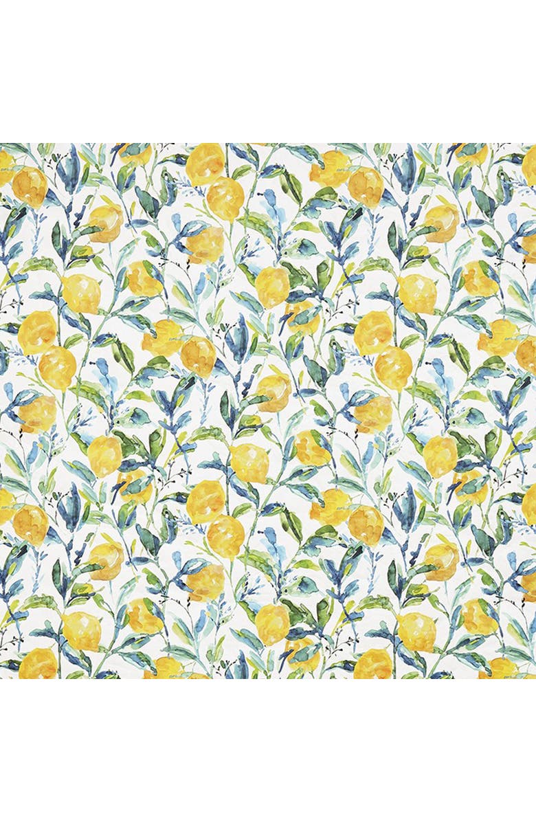 tag Watercolor Lemon Wall Art Summer Decor Multicolor Print, Alternate, color, Multicolored