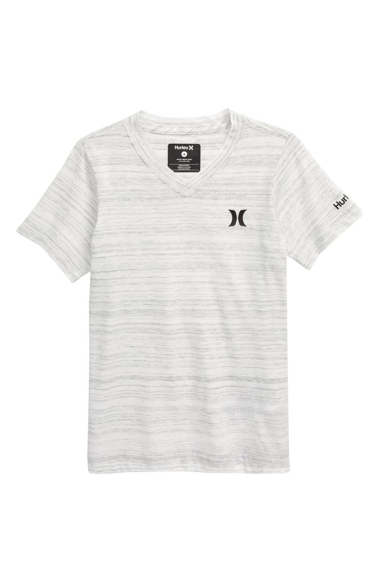 Hurley Streaky V-Neck Shirt, Main, color,