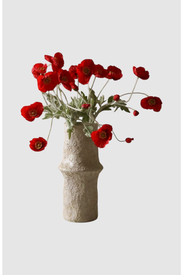 Red Poppy Flower, Alternate, color, Red