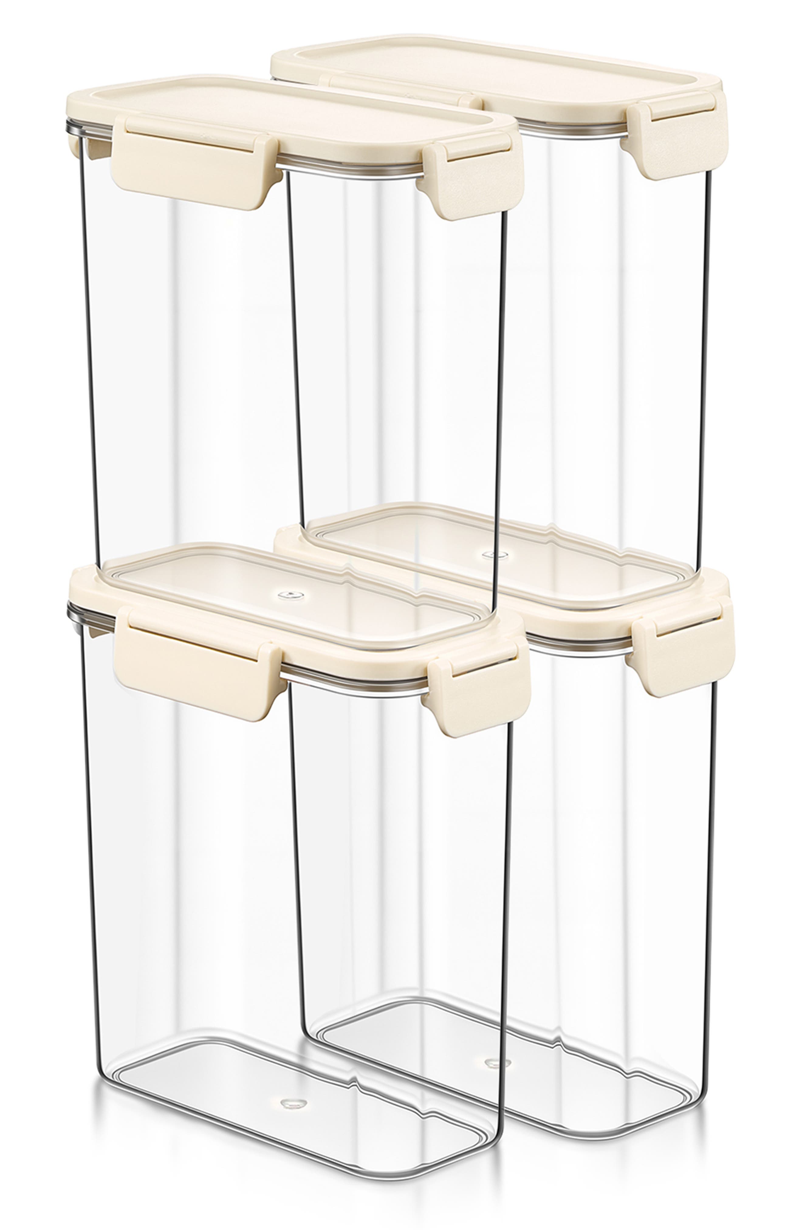 Set of 4 Airtight Food Storage Containers