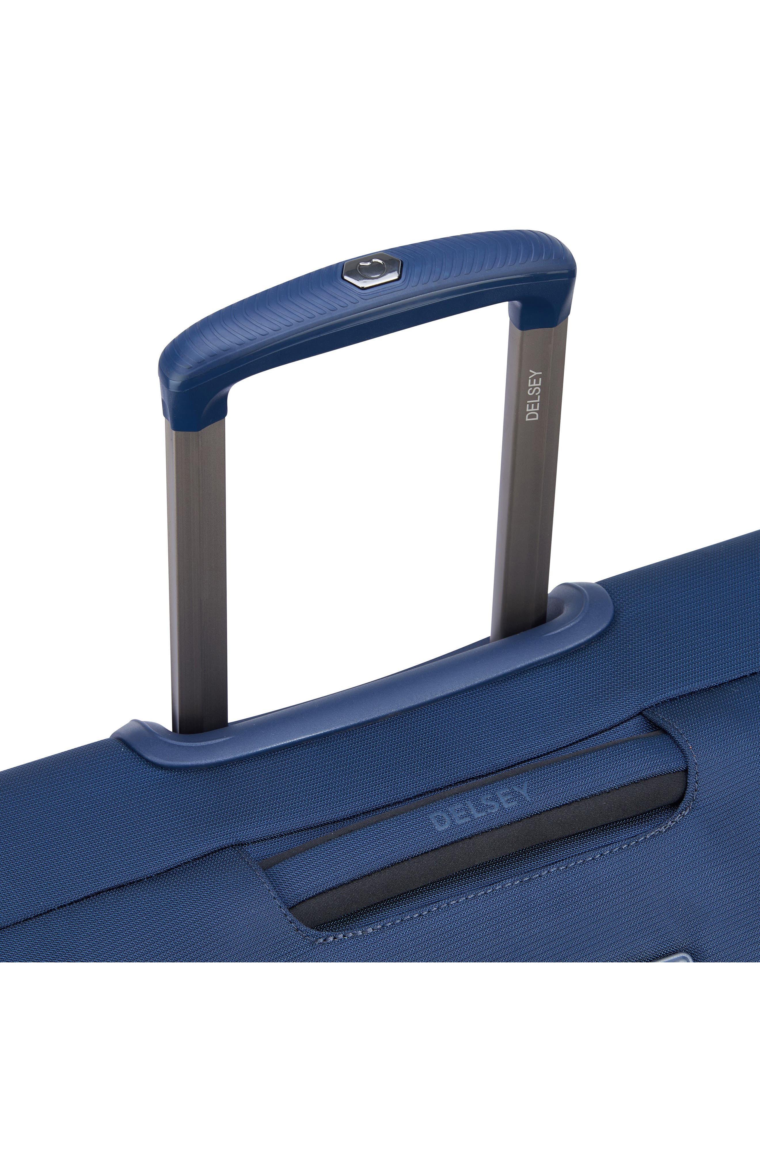 DELSEY Helium DLX 25-Inch Softside Spinner Luggage, Alternate, color, Navy