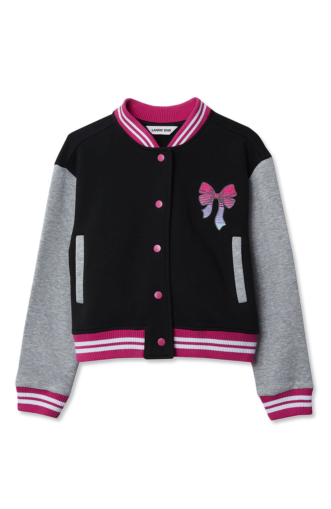 Bow/Black/Gray Heather
