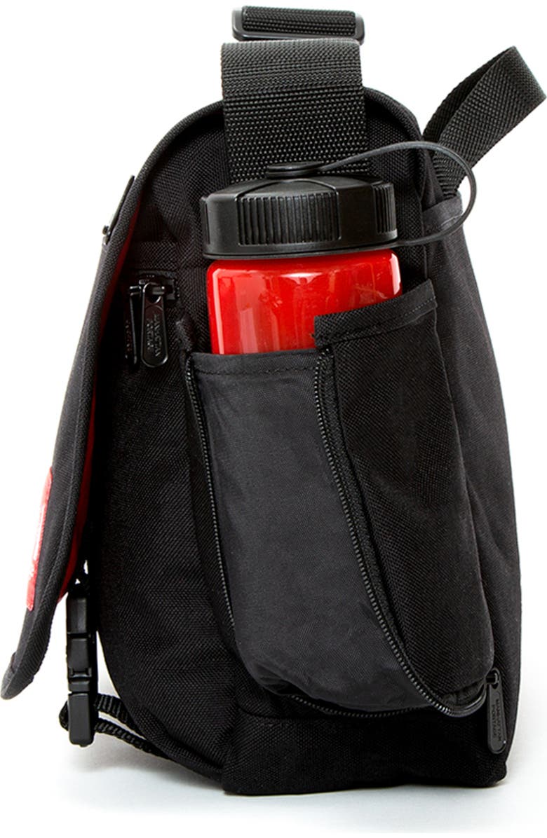 Manhattan Portage Delancey Messenger Bag, Alternate, color, Black