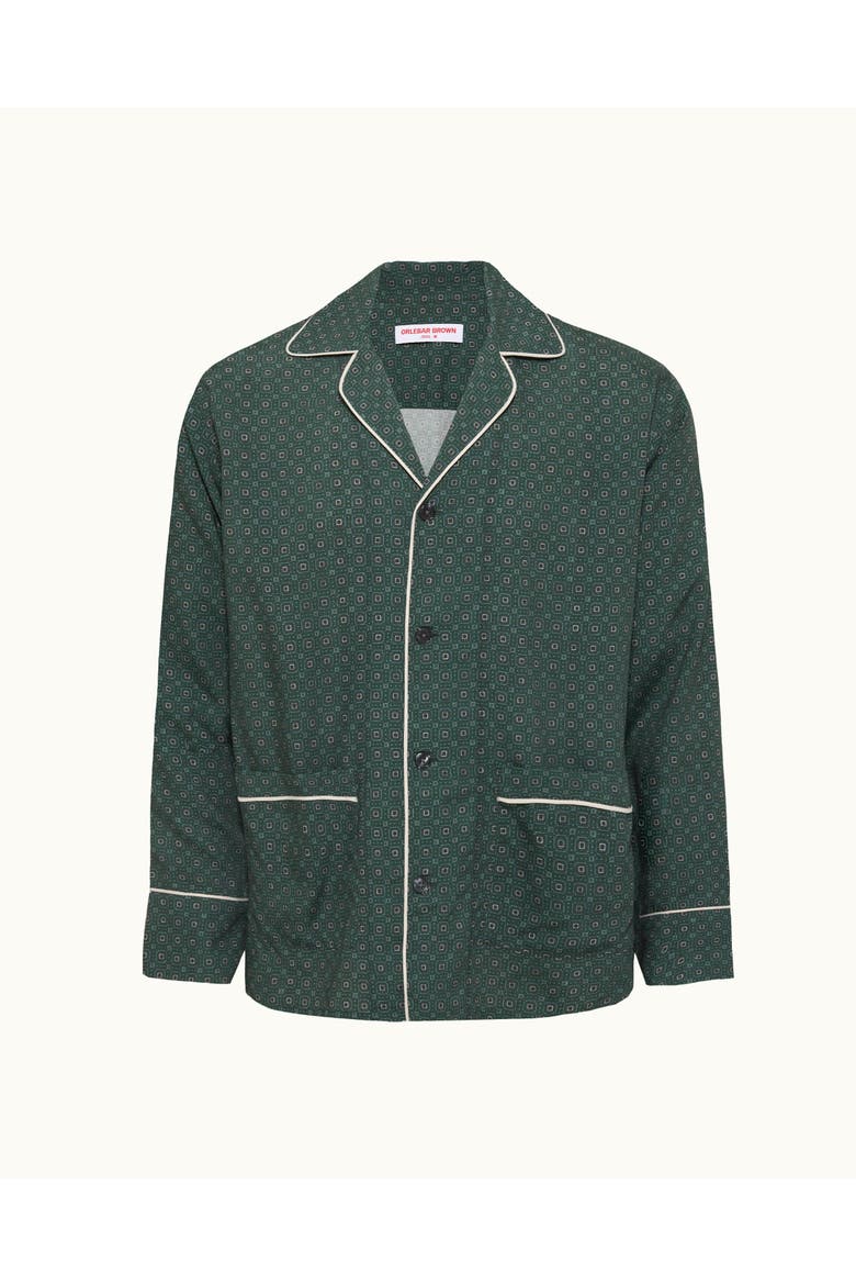 Murray Relaxed-Fit Overshirt, Alternate, color, TARRAGON GREEN
