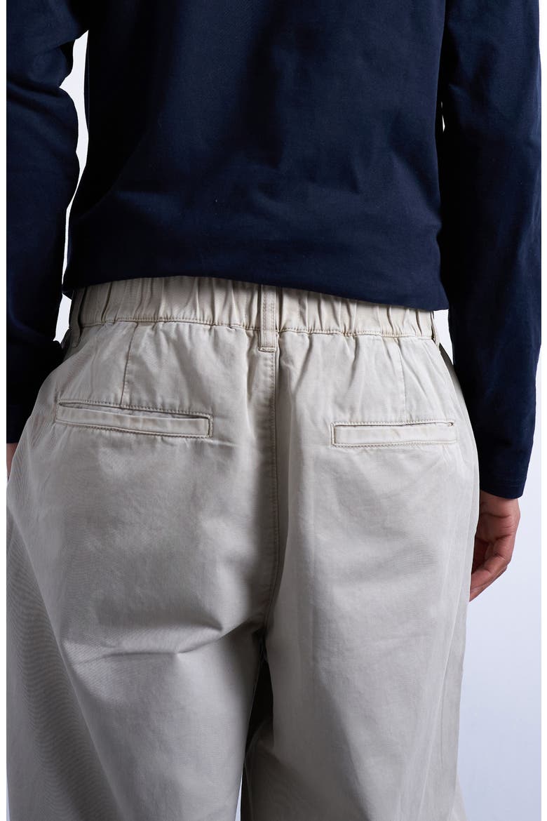 Super Baggy Twill Trousers, Alternate, color, STONE