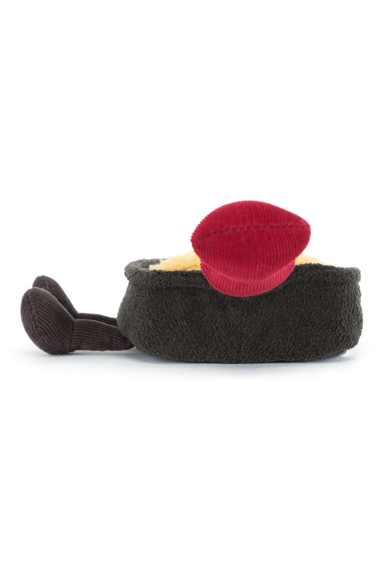 Amuseables Raclette 8.5-Inch Plushie, Alternate, color, BLACK