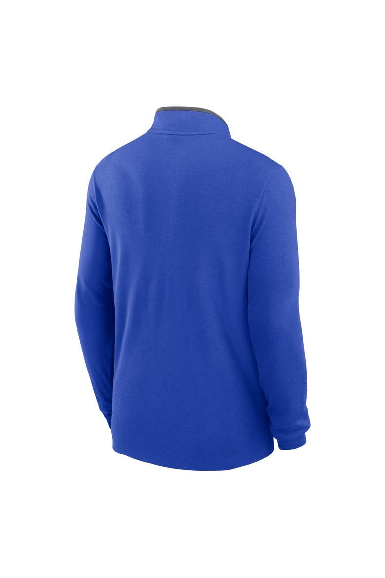 Men's Nike Royal Los Angeles Rams Lightweight Victory Dri-FIT Half-Zip Pullover, Alternate, color, Royal