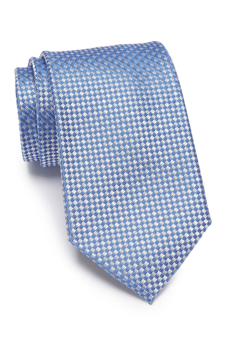 Kenneth Cole Micro Diamond Silk Blend Tie, Main, color,