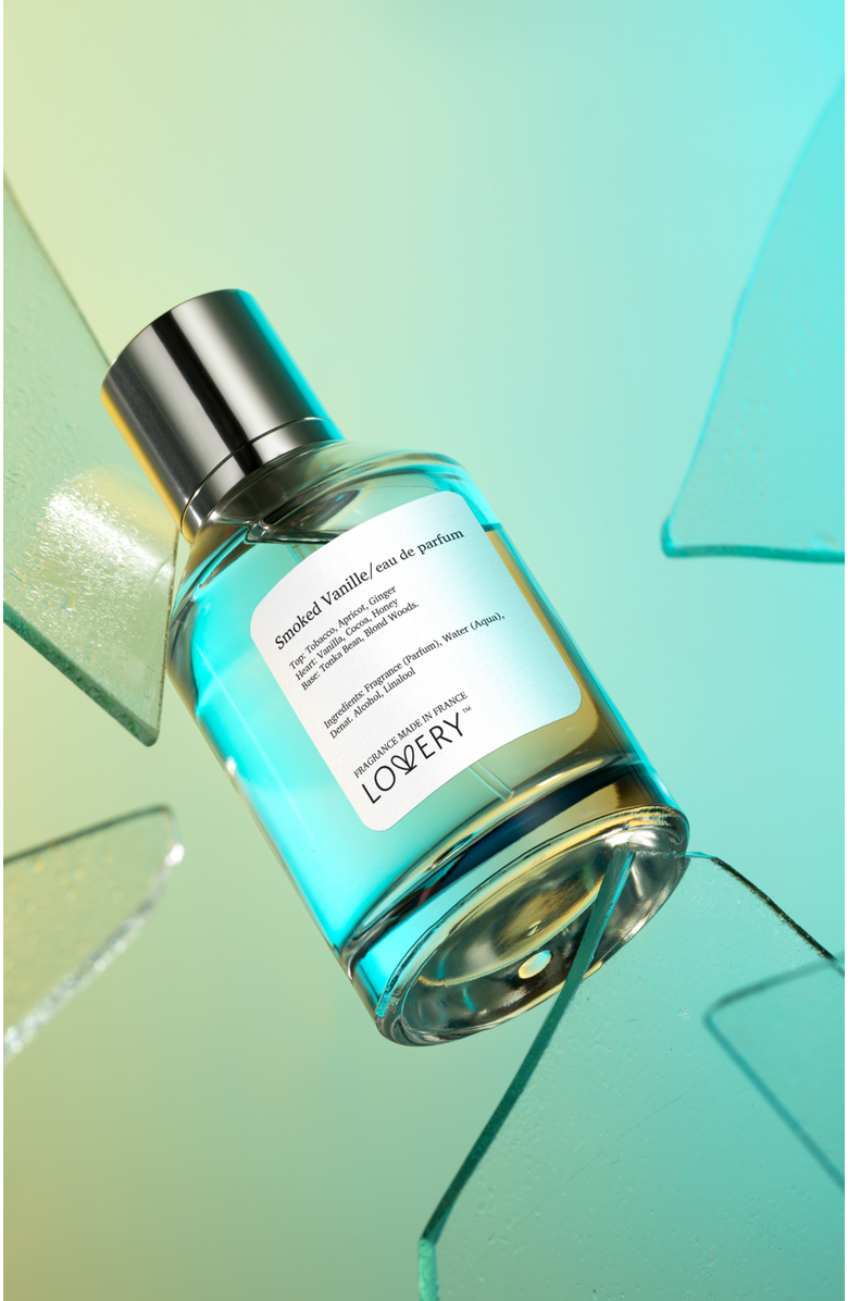 Lovery Smoked Vanille Eau de Parfum Fragrance, Alternate, color, Ivory / Silver