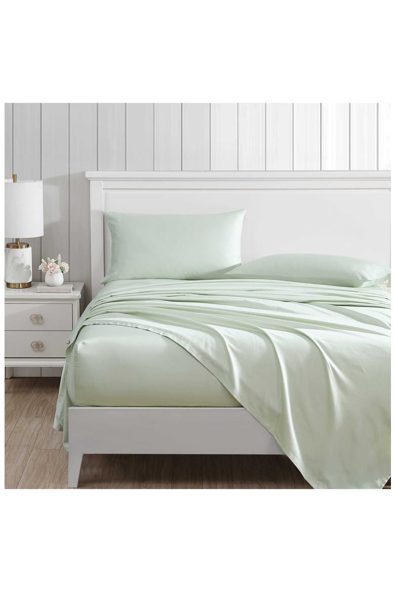 Solid 800 Thread Count Sheet Set, Alternate, color, PASTEL GREEN