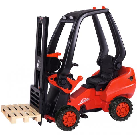 Linde Forklift Pedal Ride On, Warehouse & Farm Toy Vehicle