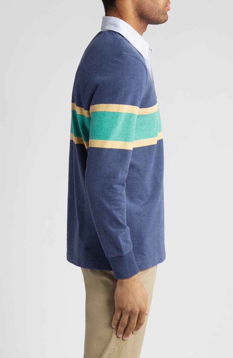 Brooks Brothers Long Sleeve Rugby Polo, Alternate, color,