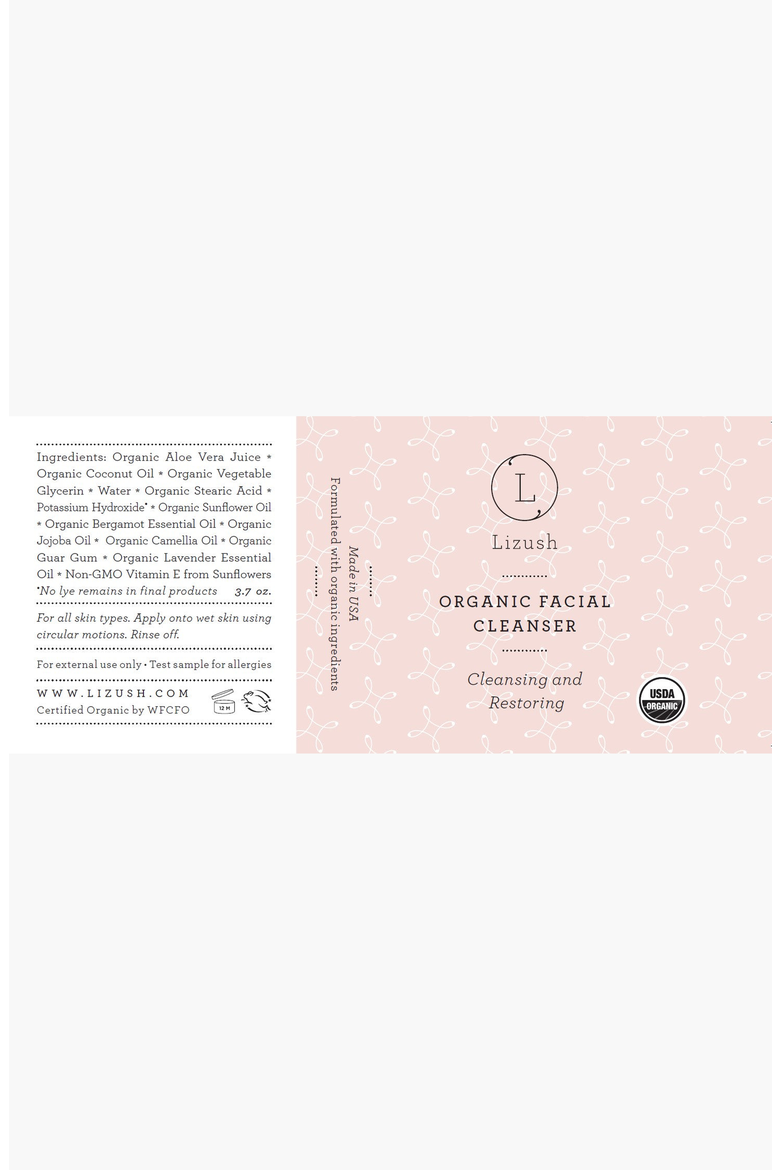 ORGANIC FACIAL CLEANSER Cleansing and Restoring, Alternate, color, None