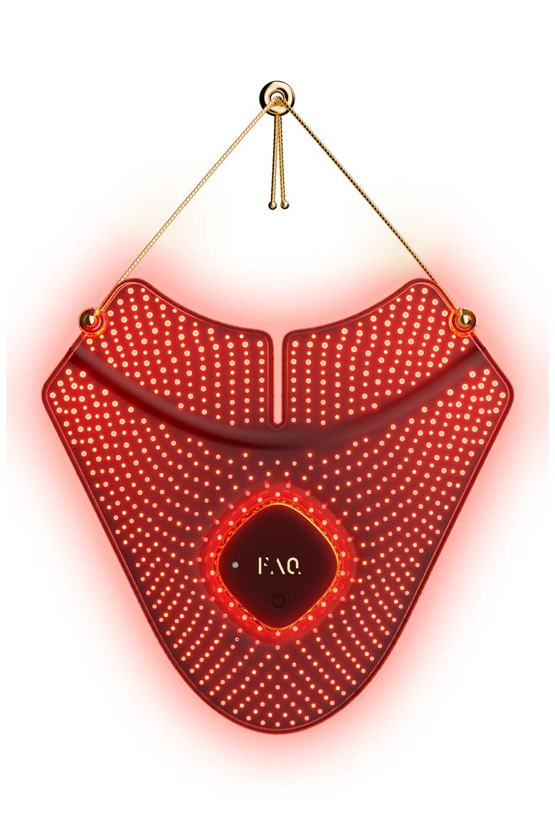 FAQ™ 211 Silicone LED + Near-Infrared Neck & Décolleté Mask, Main, color, NONE