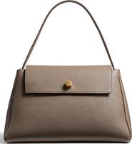 Khaite Audrey Leather Top Handle Bag
