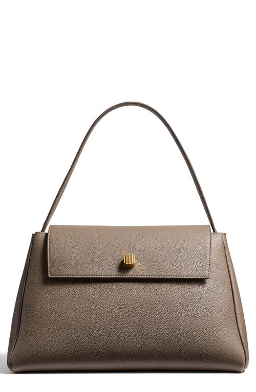 Khaite Audrey Leather Top Handle Bag in Elephant 105 at Nordstrom