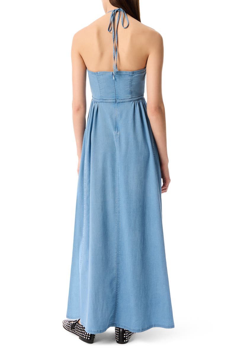 Robert Rodriguez Neakita Tie Neck Halter Dress, Alternate, color,
