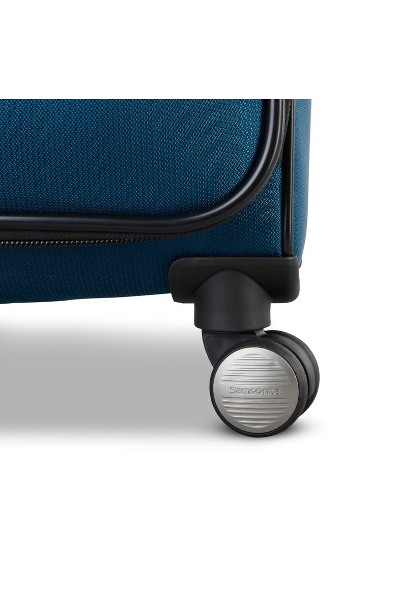 Ascella 4 Softside Expandable 29" Large Checked Spinner Luggage, Alternate, color, Cerulean Blue