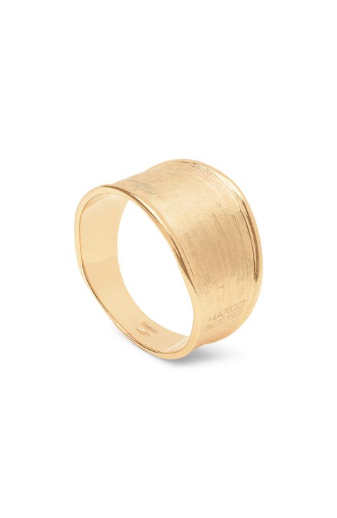 Lunaria 18K Yellow Gold Narrow Ring