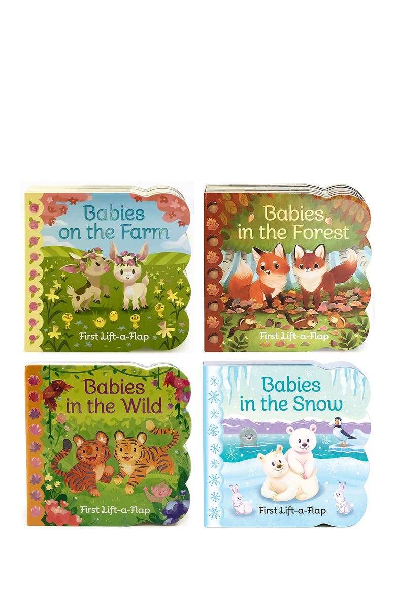 COTTAGE DOOR PRESS Lift-A-Flap 4 Book Set, Alternate, color, 