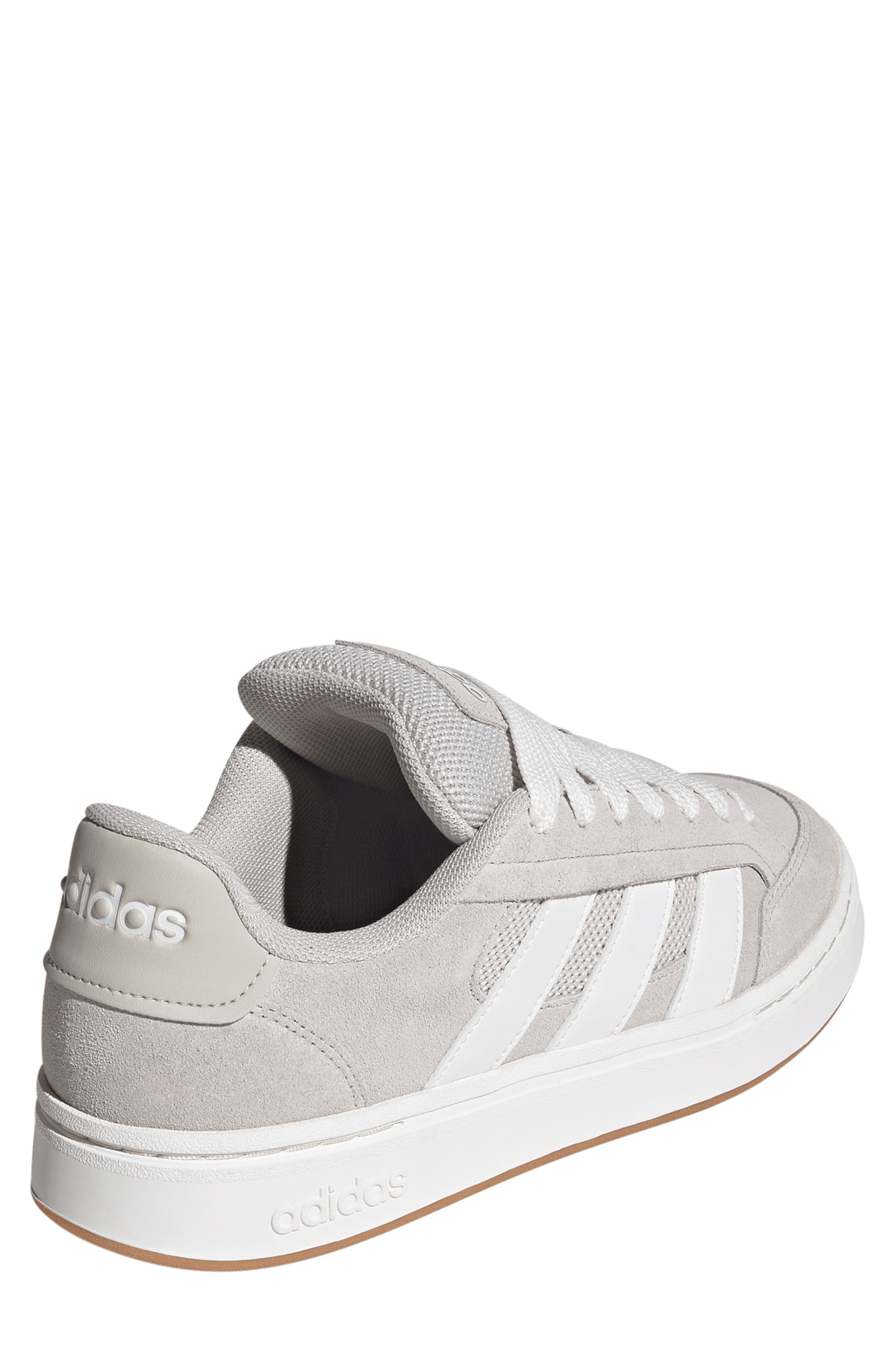 adidas Alpha Sk8 Sneaker, Alternate, color, Alumina/ Core White/ Gum 3