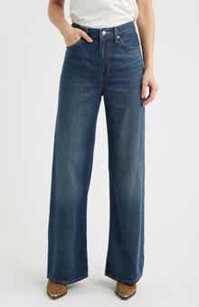 Ribcage High Waist Wide Leg Jeans