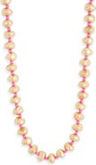 NORDSTROM RACK Metallic Beaded Necklace