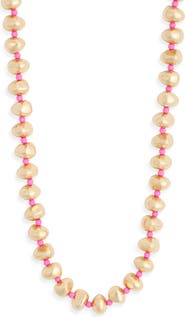 NORDSTROM RACK Metallic Beaded Necklace