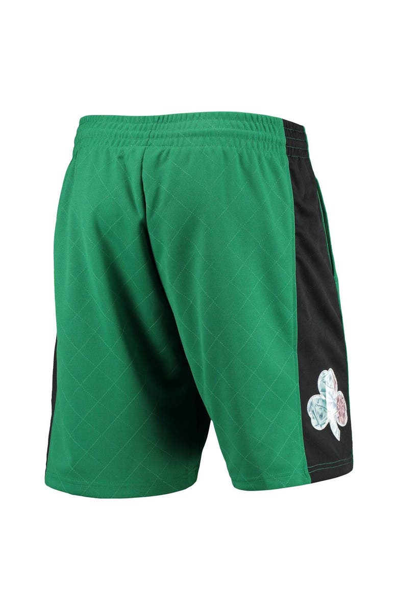 Mitchell & Ness Men's Mitchell & Ness Kelly Green Boston Celtics 2007 Hardwood Classics 75th Anniversary Swingman Shorts, Alternate, color, Kelly Green