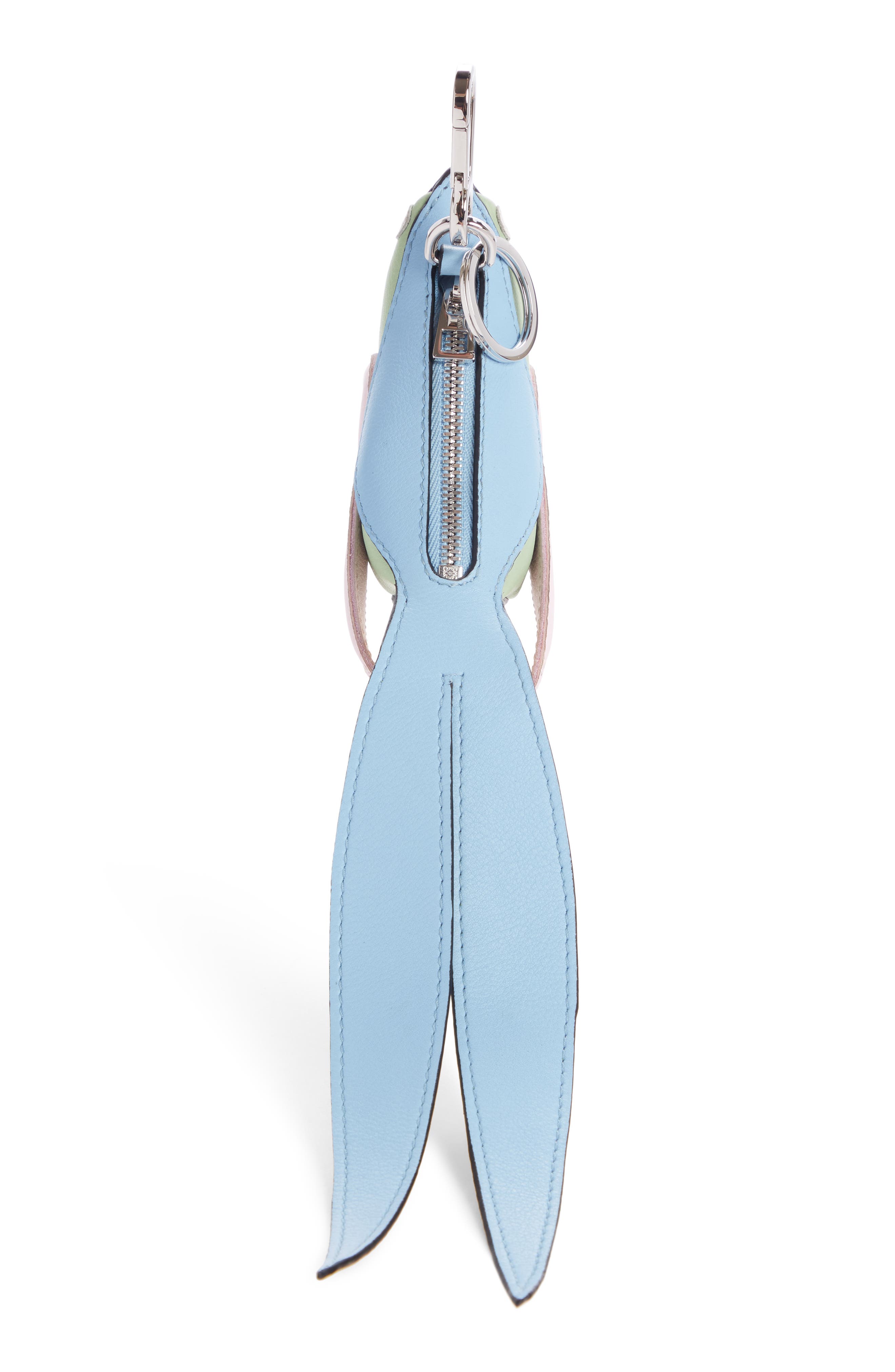 Loewe Leather Bird Bag Charm, Alternate, color, 