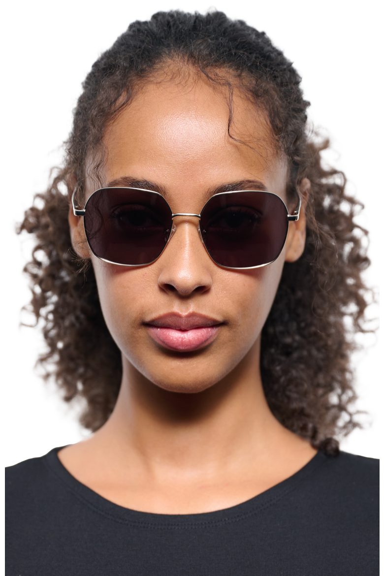 Hebe Sunglasses, Alternate, color, Gold