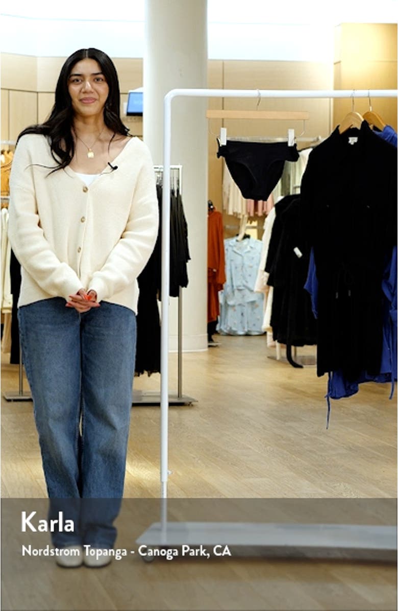 Pin Up Star Ribbed Bikini Bottoms, sales video thumbnail