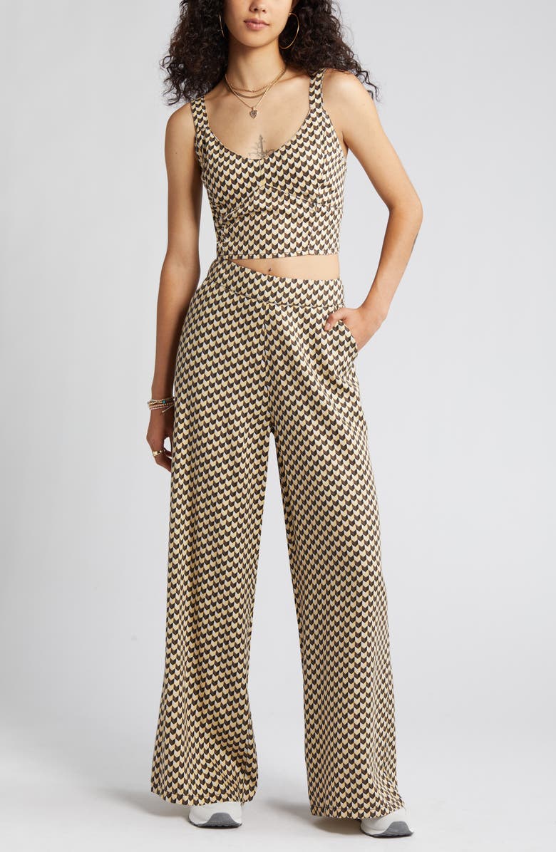 Rip Curl Isla Geo Linen Blend Pants, Main, color,