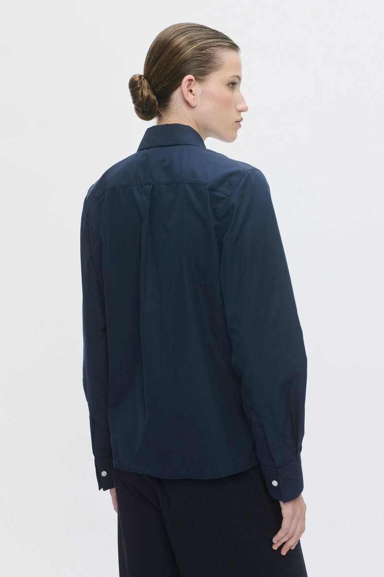 ARLETTY Embroidered shirt, Alternate, color, Blue