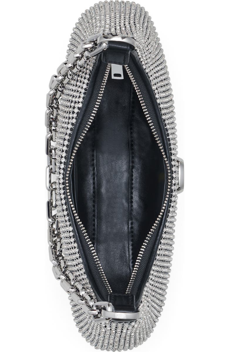 Marc Jacobs The Rhinestone Small Curve Bag, Alternate, color,