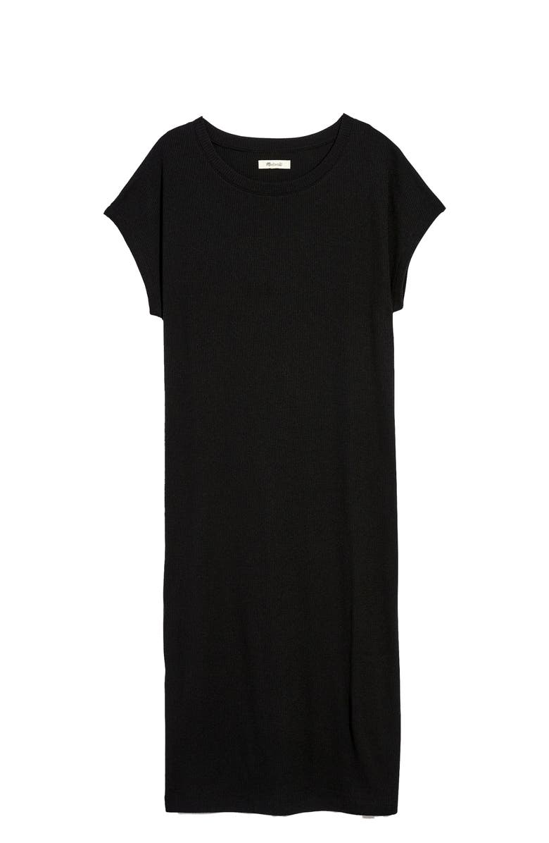 Madewell Ribbed Muscle Tank Dress, Alternate, color,