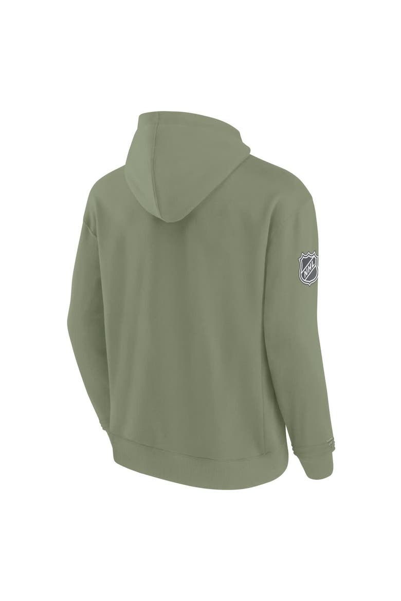 Men's Fanatics Olive Dallas Stars Elements Pace Pullover Hoodie, Alternate, color, Olive