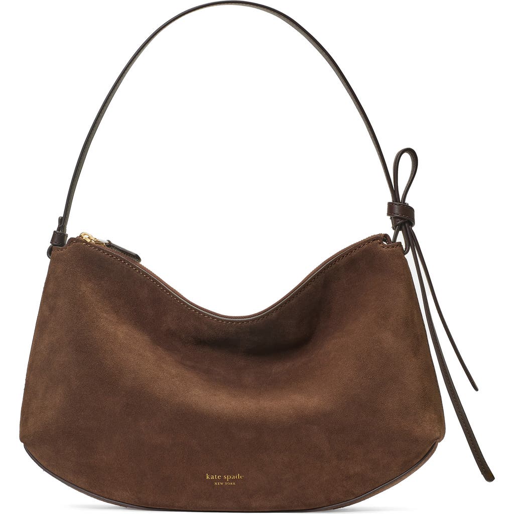 Kate Spade New York Large Loop Suede Shoulder Bag
