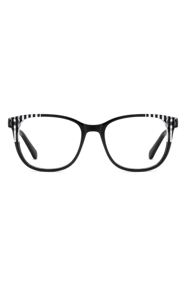 Kate Spade New York joliet 51mm square optical glasses, Main, color, 