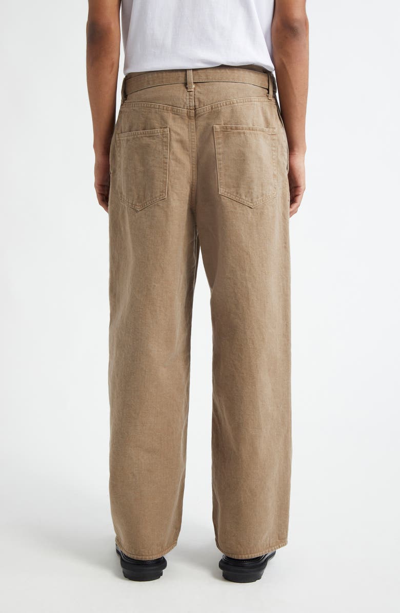 Sacai Belted Denim Pants, Alternate, color, 