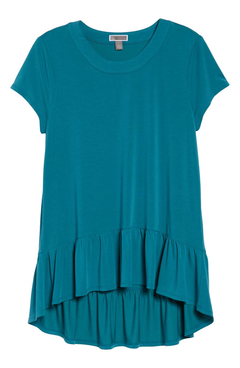 Chelsea28 Ruffle Hem Tee, Alternate, color, 